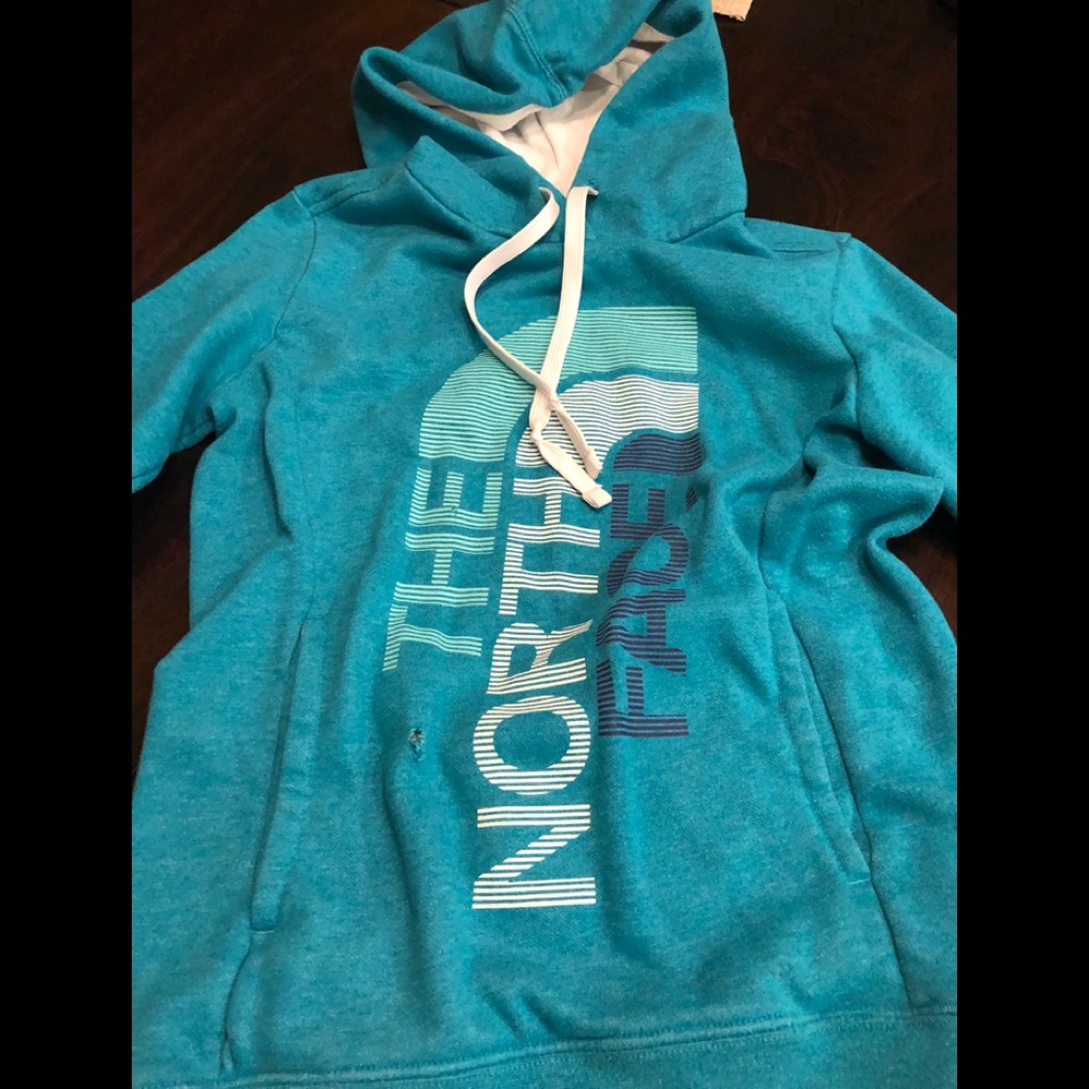 Girls North Face hoodie
